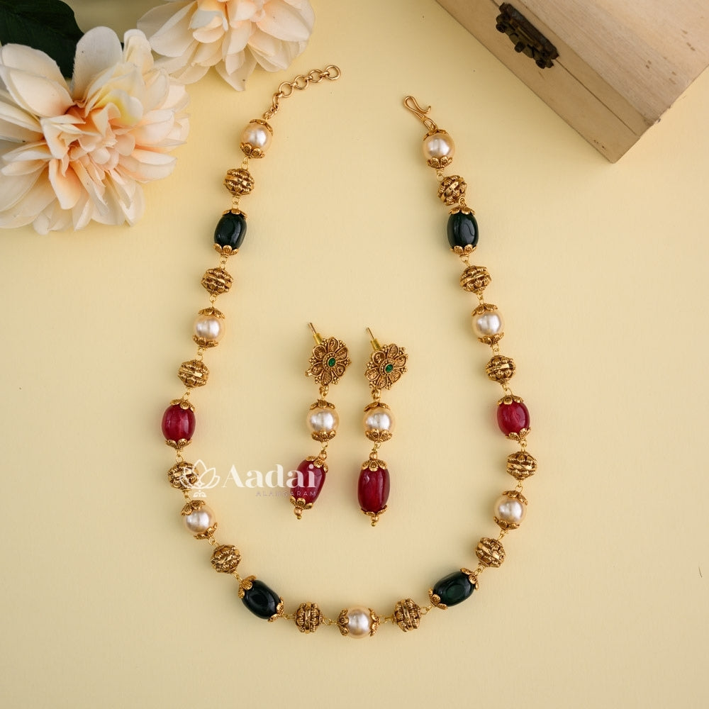 Charismatic Beaded Mala Set
