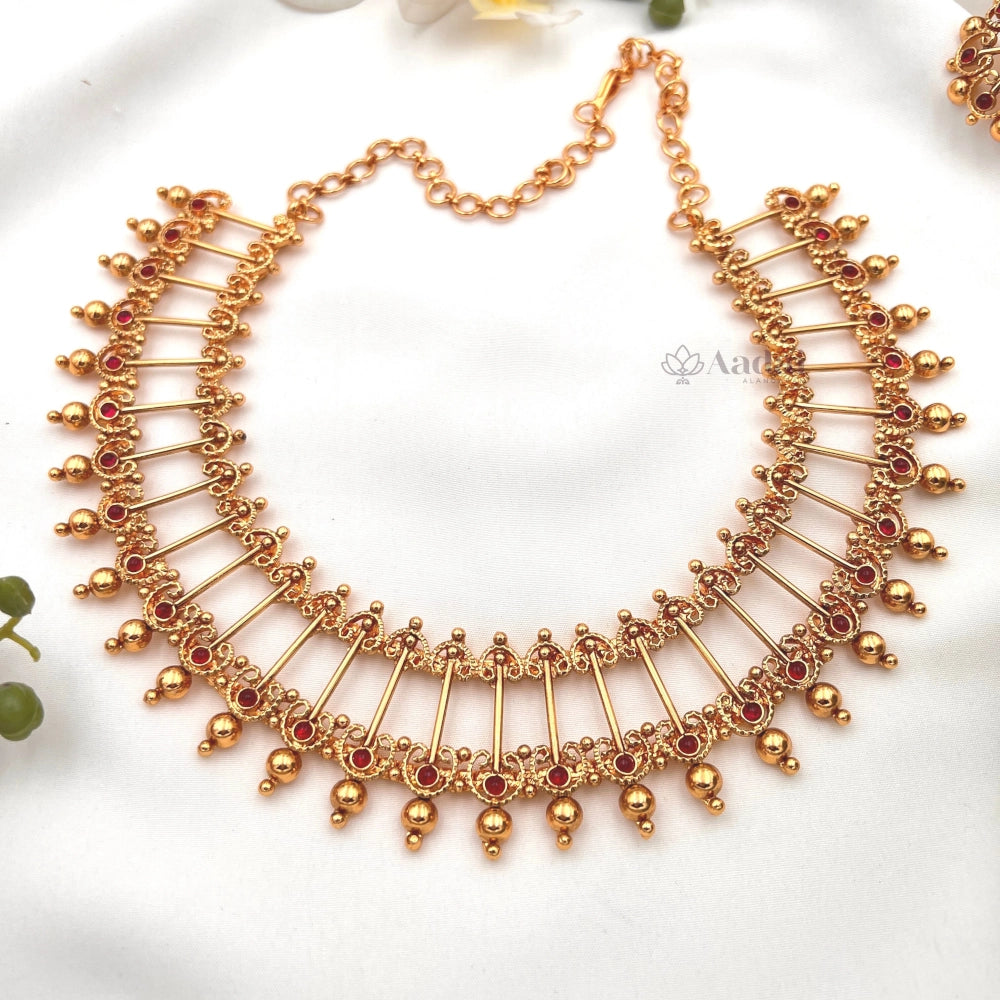 Majestic Gold plated Necklace