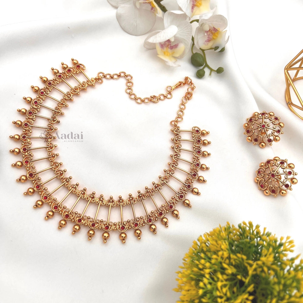 Majestic Gold plated Necklace