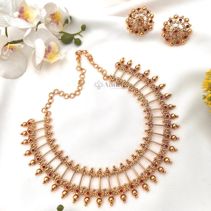 Majestic Gold plated Necklace