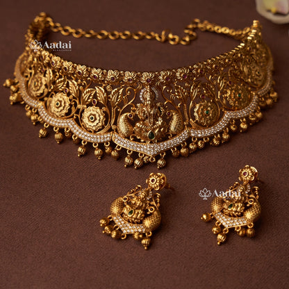 Antique lakshmi choker