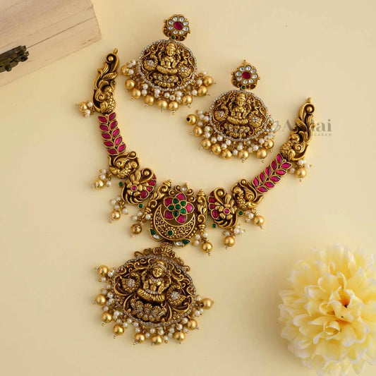 JADAU ANTIQUE LAKSHMI NECKLACE