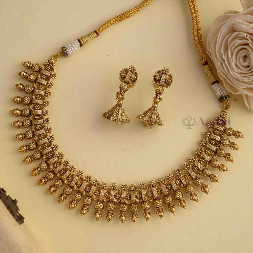 Intricately designed necklace