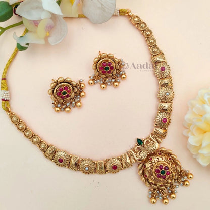 Intricately Designed Necklace Set