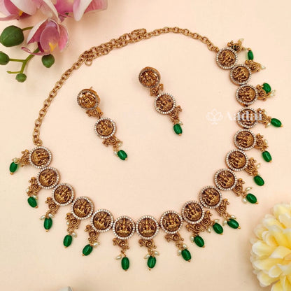 Gracious Antique Lakshmi Nakshi Neckalce