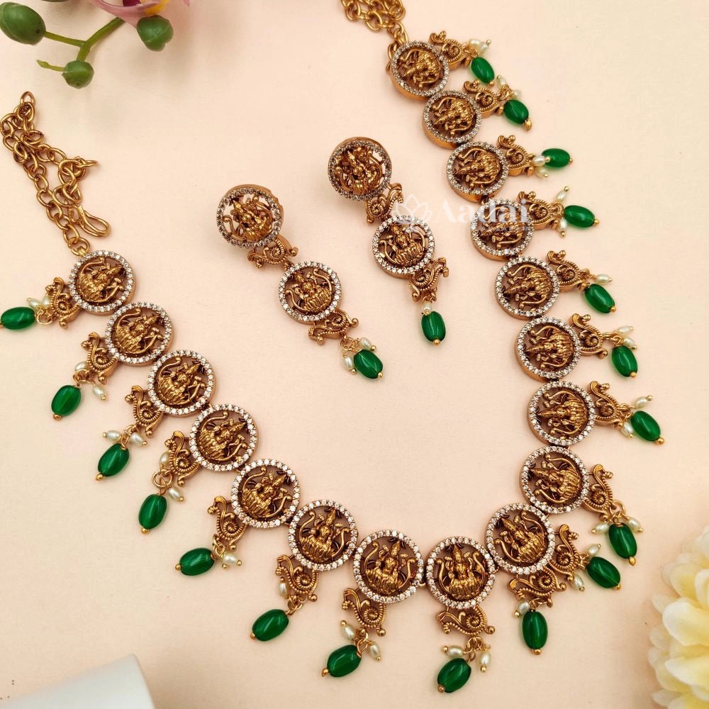 Gracious Antique Lakshmi Nakshi Neckalce