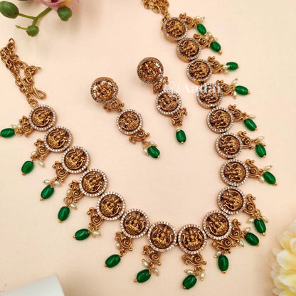 Gracious Antique Lakshmi Nakshi Neckalce