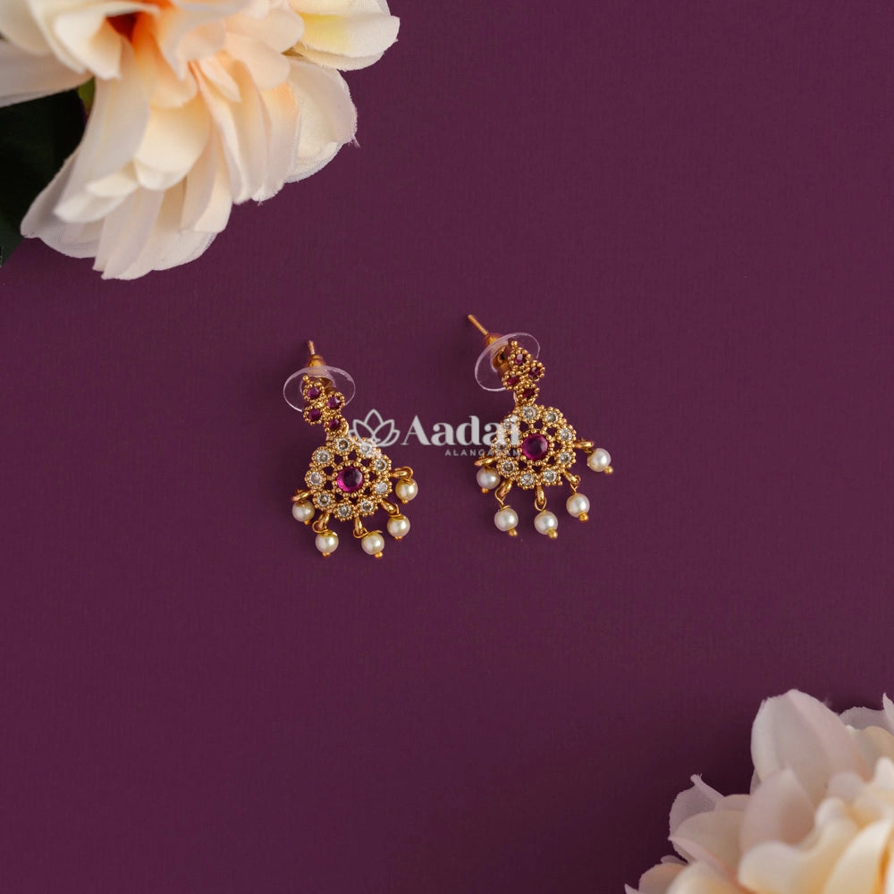 Classic Cute Elegant Attigai - Ruby