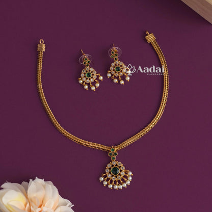 Classic Cute Elegant Attigai - Green