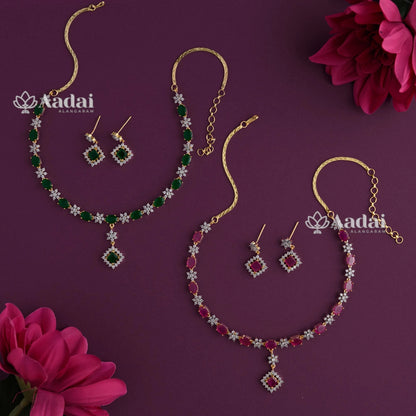 Dazzling Cute AD Necklace 