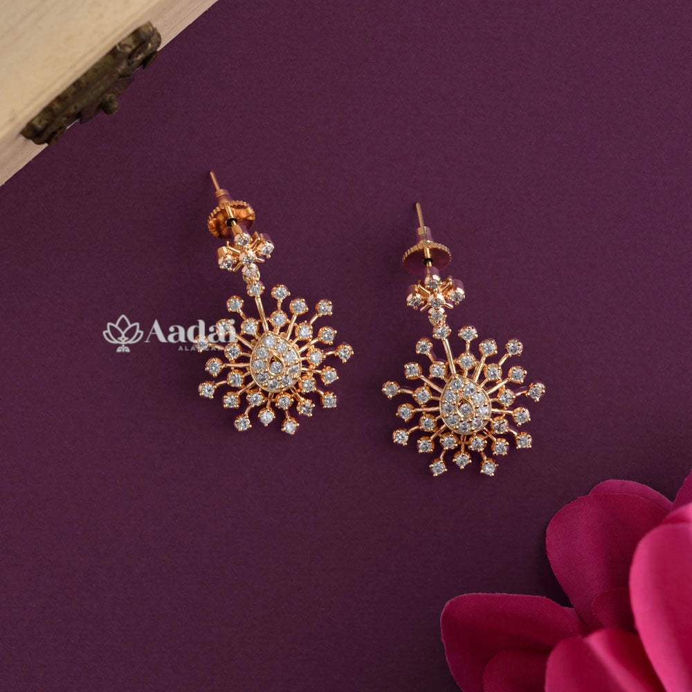 Sparkling Diamond Look Alike Set