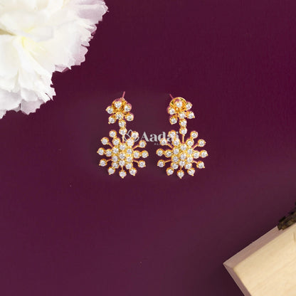 Floral Diamond Replica Necklace