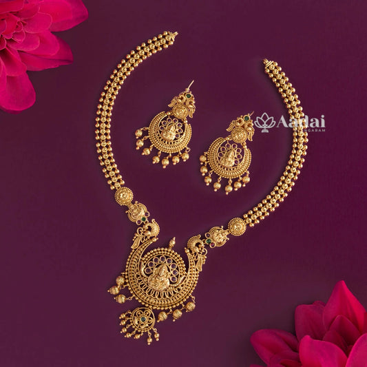 Simple Elegant Lakshmi Necklace