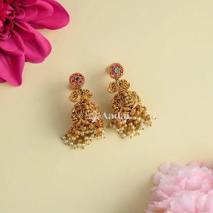 Royal Antique Lakshmi Grand Necklace