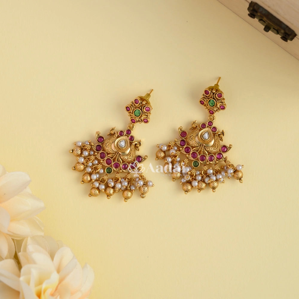 Fascinating Peacock Attigai 