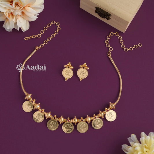 Non Idol Kasu Necklace