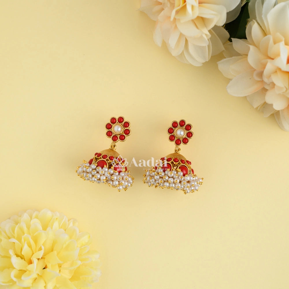 Lissone Coral / Pavalam Necklace