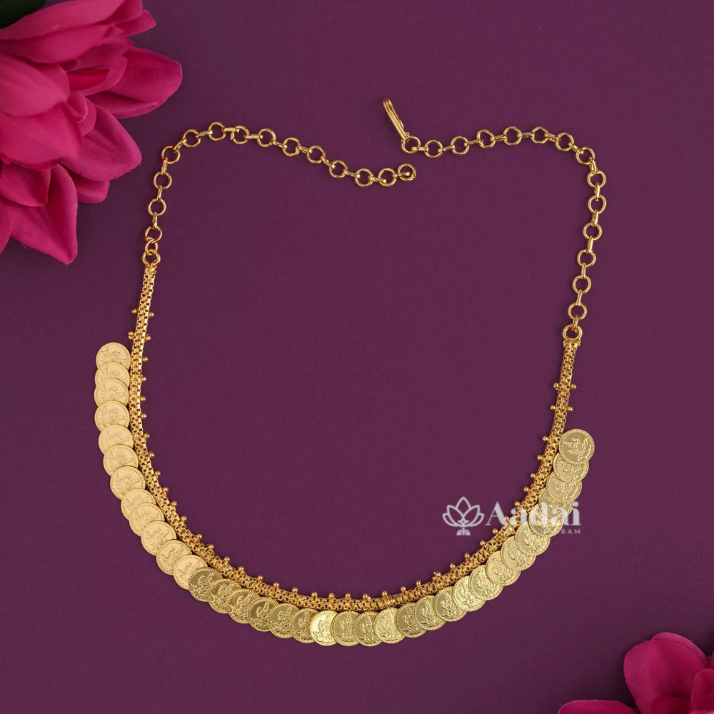 Small Size Lakshmi Kasu Malai 