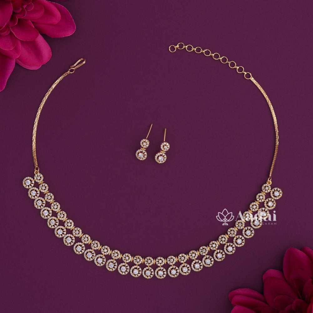 Floraited Diamond Replica Necklace 