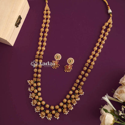 Astonishing Gold Look Alike Layer mala