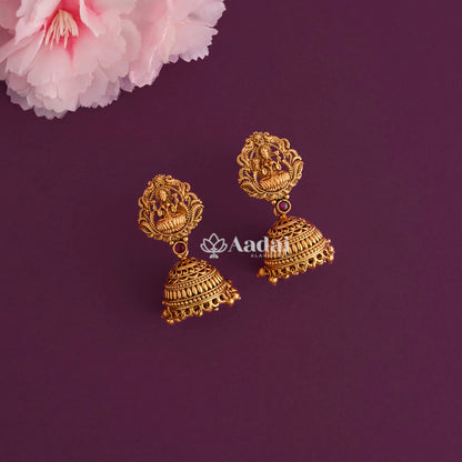 Imperial Lakshmi Layer Mala - Ruby