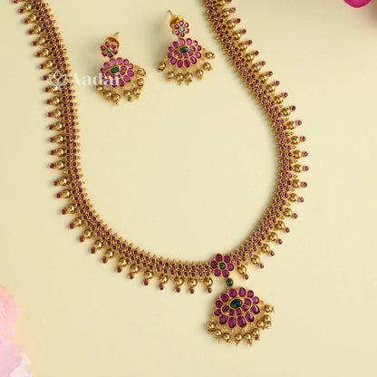 Simple Elegant Kemp Floral Haram