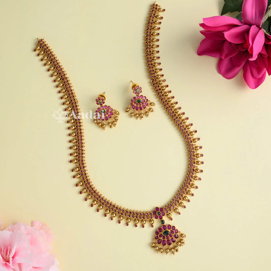 Simple Elegant Kemp Floral Haram