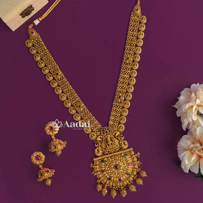 Intricately Designed Lakshmi Grand Haram