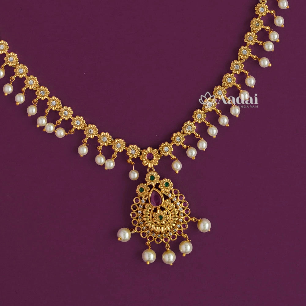 Simple Floral Cute Mid Haram