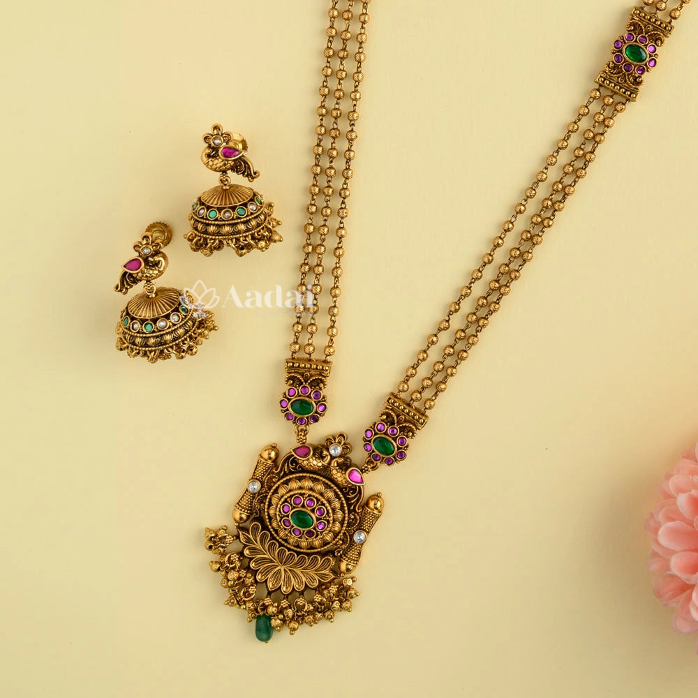 Celestial Radiance Non Idol Pendant Chain