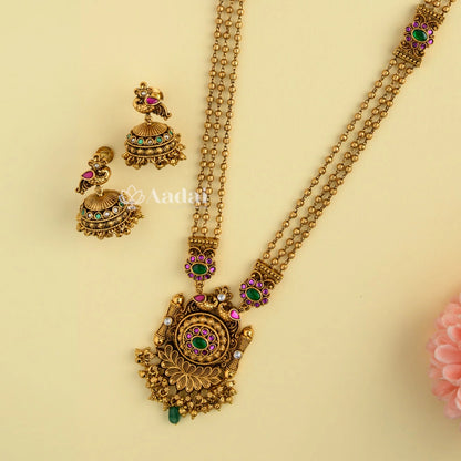 Celestial Radiance Non Idol Pendant Chain