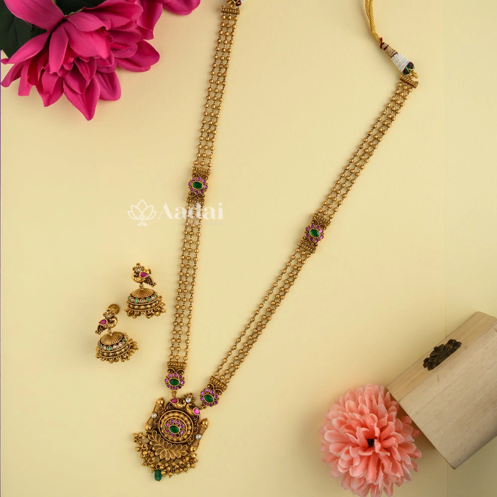 Celestial Radiance Non Idol Pendant Chain