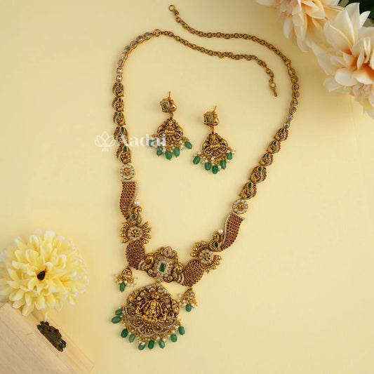 Mesmerising Unique Lakshmi Haram