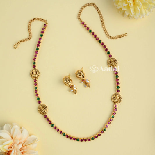 Mesmeric Kemp Lakshmi Necklace