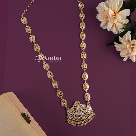Sparkling Vintage Impon Lakshmi Haram