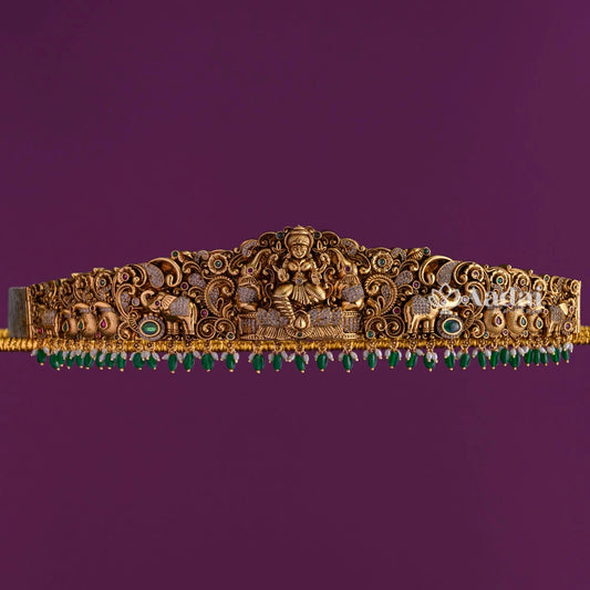 Gaja Lakshmi Devi Antique Hip Belt
