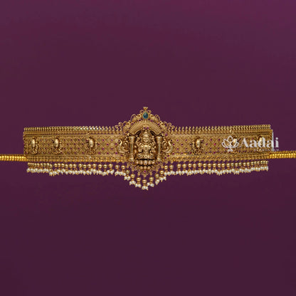 Intricately Designed Lakshmi Devi Hip belt