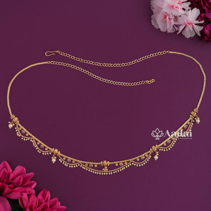 Verdant Simple Pearl Hip Chain