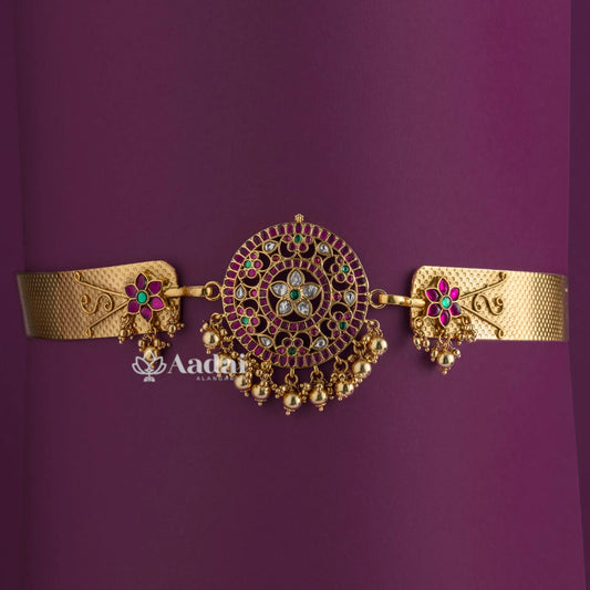 Round Star Kemp Pendant Style Hip Belt