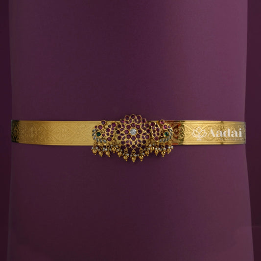 Roguish Foral Hip Belt