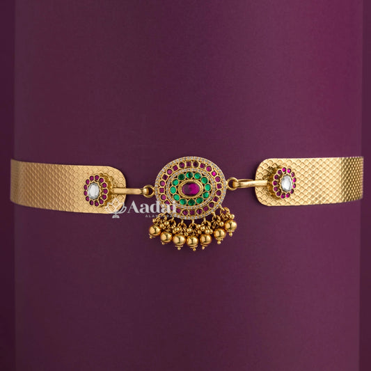 Roguish Kemp Pendant Hip Belt / Oddiyanam 
