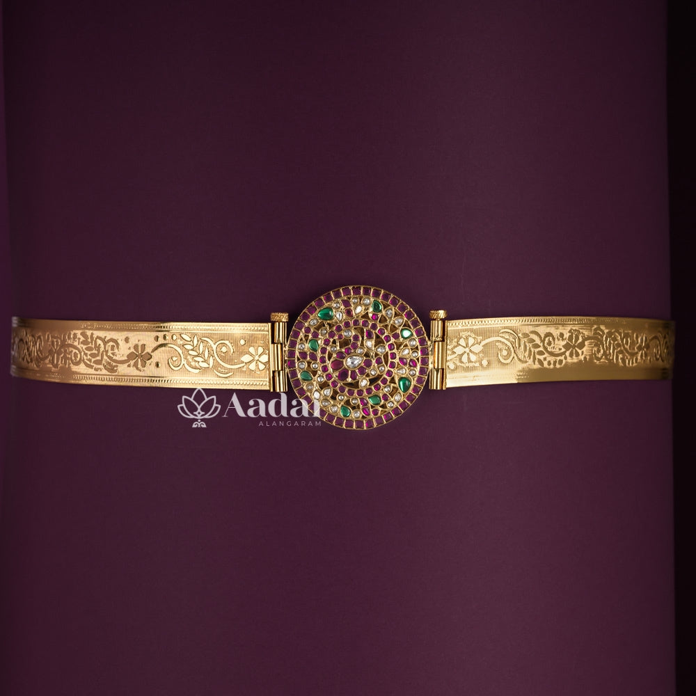 Dual Side Kemp Pendant Hip Belt / Oddiyanam 