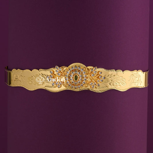 Sparkling Floral Kids Oddiyanam / Hip Belt