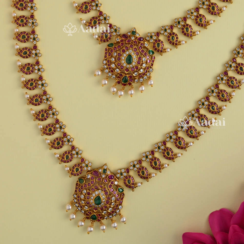 Exorbitant Manga Semi Bridal Combo