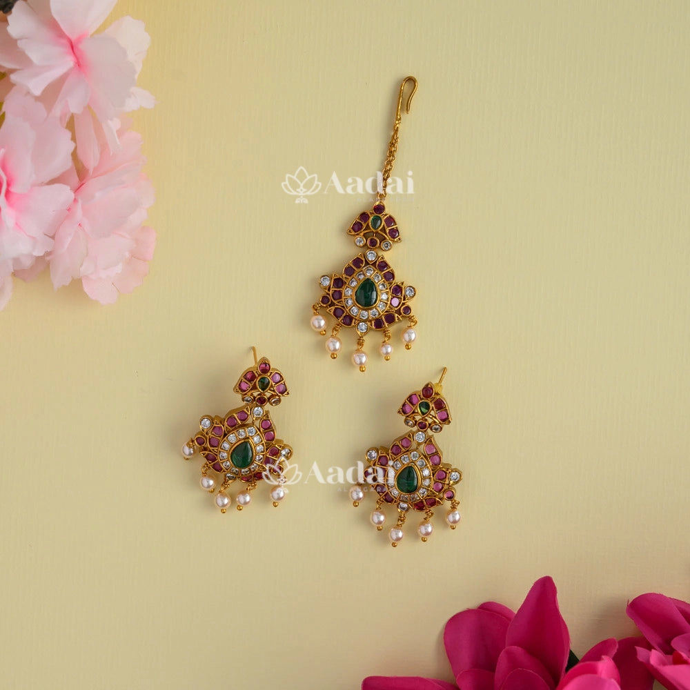 Exorbitant Manga Semi Bridal Combo