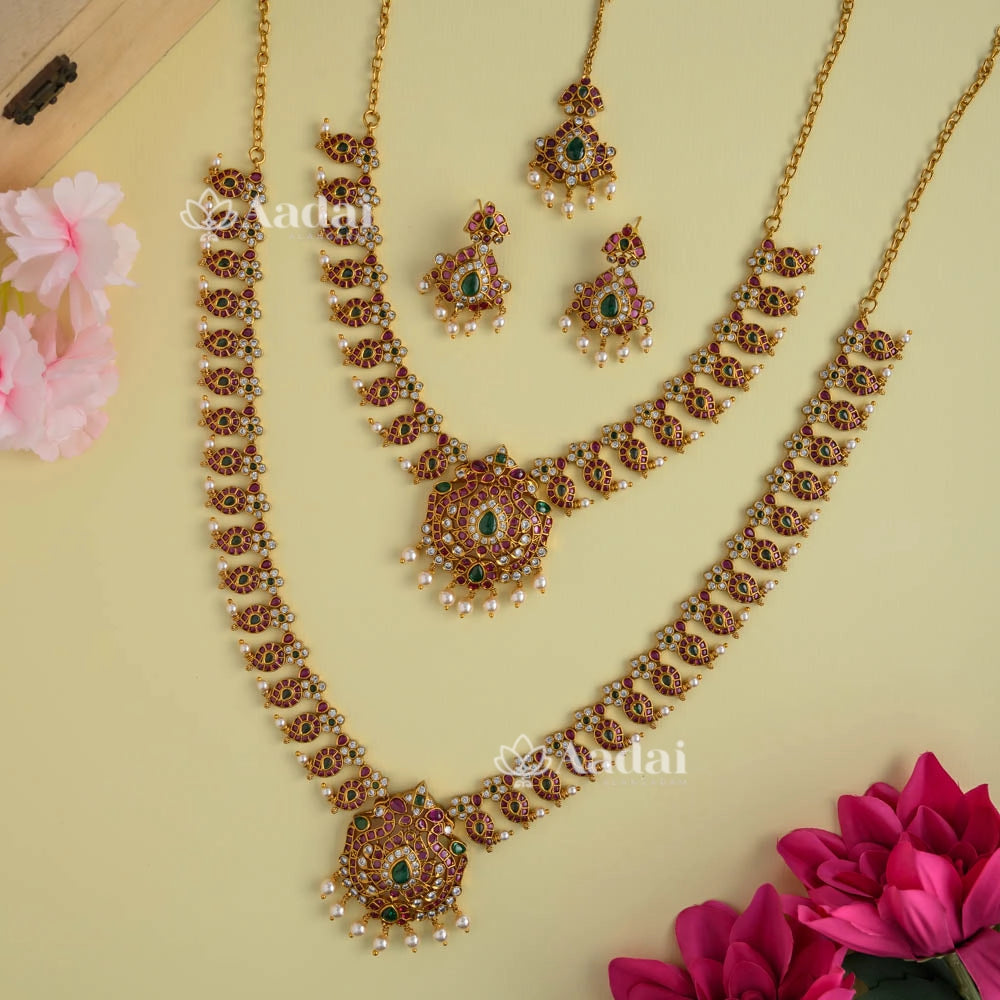 Exorbitant Manga Semi Bridal Combo