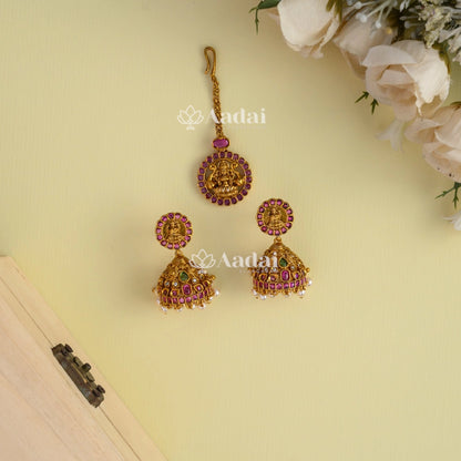 Fascinating Nakshi Butta Bridal Combo Set