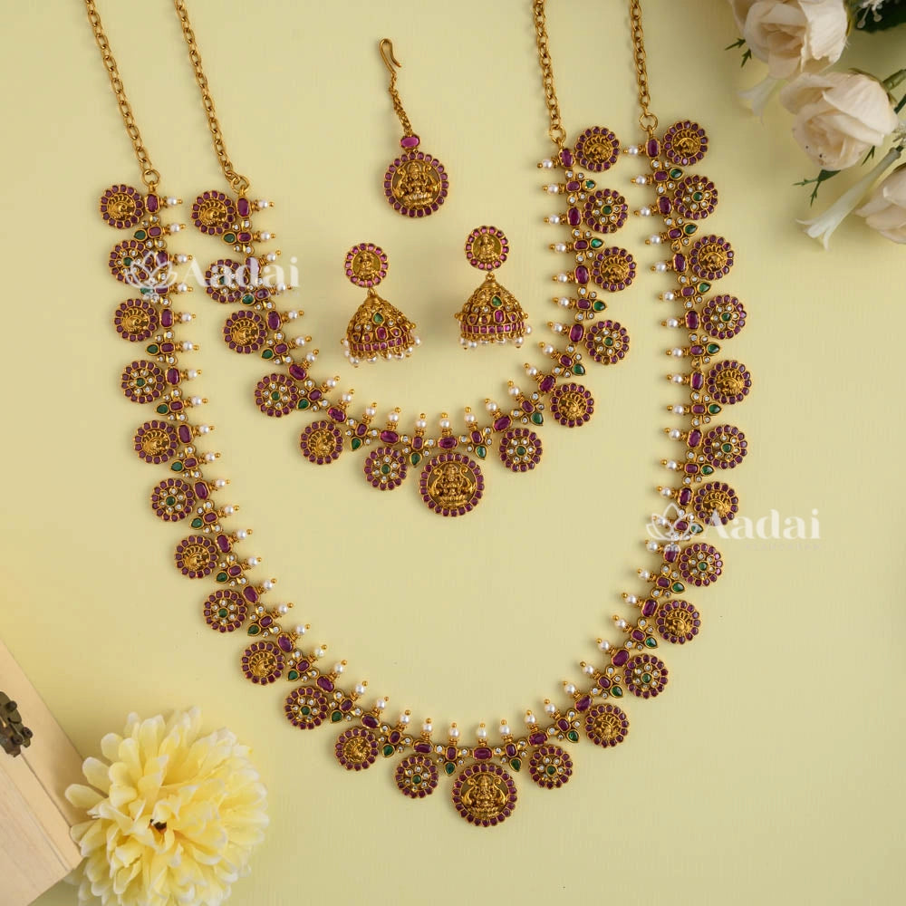 Fascinating Nakshi Butta Bridal Combo Set