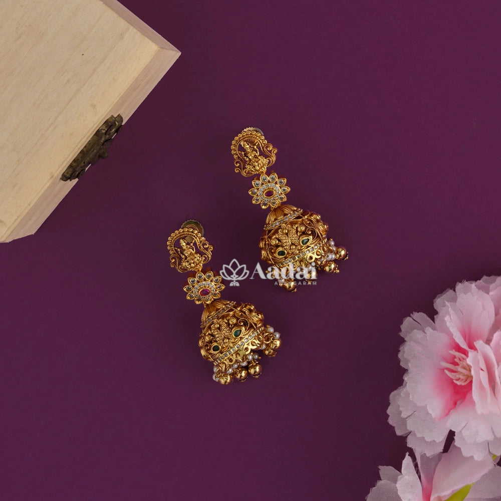 Sculpted Nakshi Lakshmi’s Motif Bridal Combo