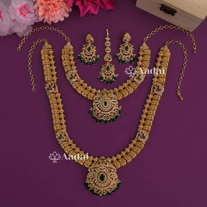Conservative Lakshmi Nakshi Bridal Combo